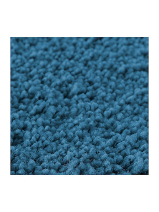 vidaXL Non-Slip Bath Mat 4019843 Blue 60x90cm