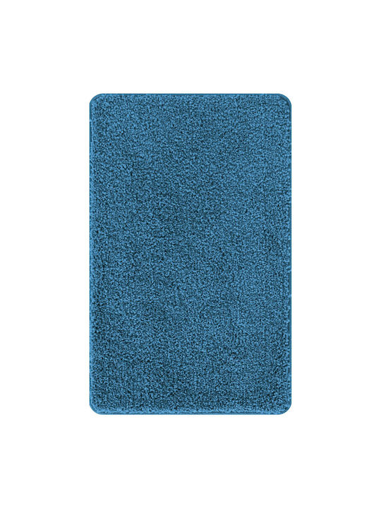 vidaXL Non-Slip Bath Mat 4019843 Blue 60x90cm