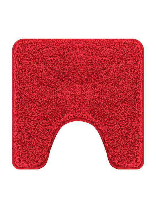 vidaXL Non-Slip Bath Mats Set Cotton 4019858 Red 2pcs