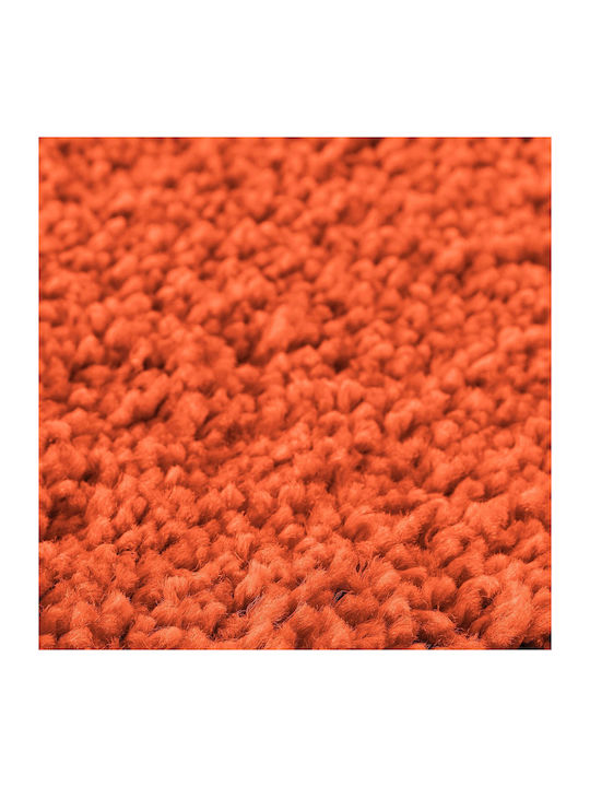 vidaXL Non-Slip Bath Mats Set Cotton 4019861 Orange 2pcs