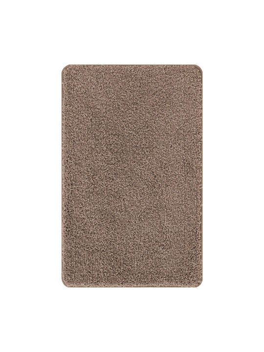 vidaXL Rutschfestes Badematten Set Baumwollbraune 4019867 50x80cm 3 Stück