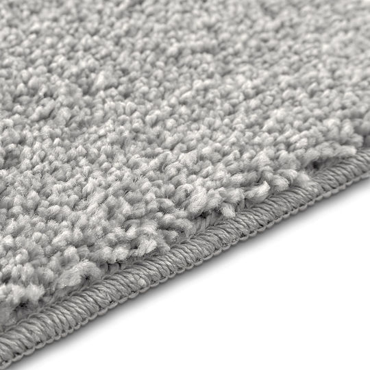 vidaXL Non-Slip Bath Mat Toilet 4019815 Grey 50x50cm