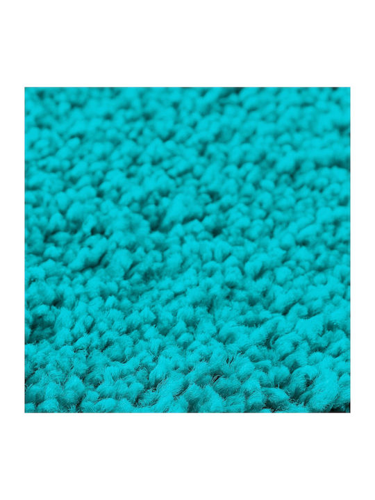 vidaXL Non-Slip Bath Mat 4019840 Turquoise 60x90cm