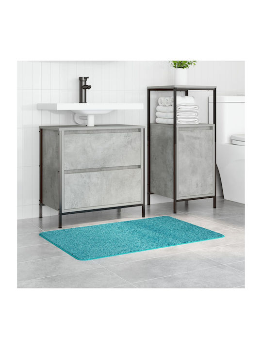 vidaXL Non-Slip Bath Mat 4019840 Turquoise 60x90cm