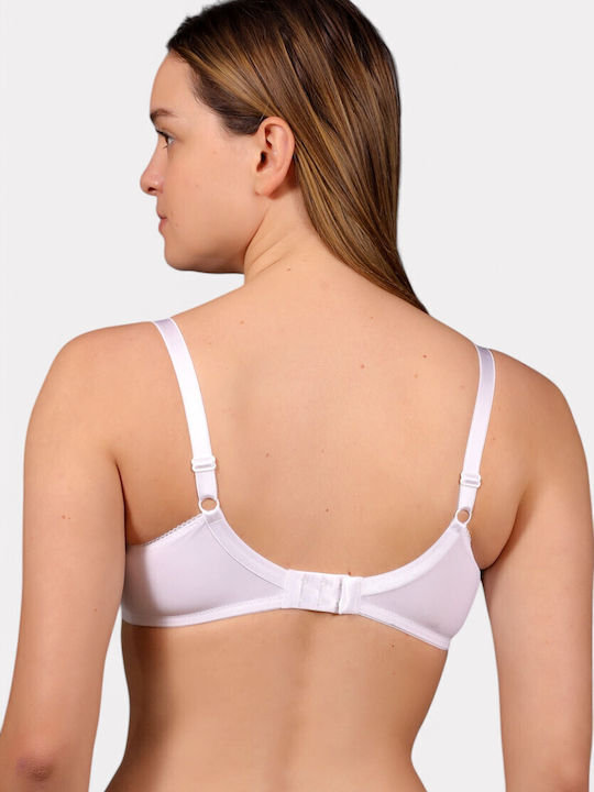Bra with Light Padding Underwire White