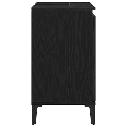vidaXL Шкаф без Мивка Д58xШ33xВ60см Black Oak