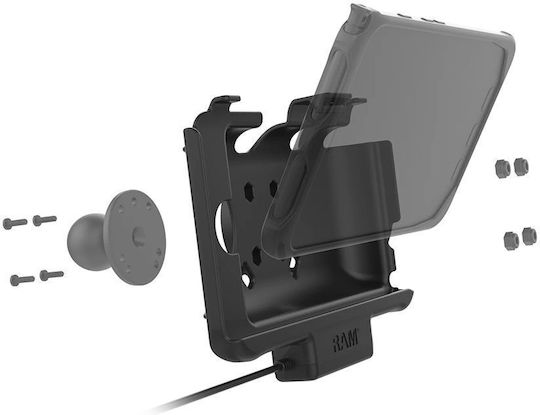 Back Support Ram-hol-sam60cpu Tablet Usb-c Powered Dock Samsung Tab Active5/3 Ram Mounts