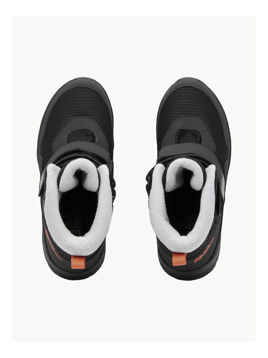 Ghete de Zăpadă Copii cu Velcro Negre