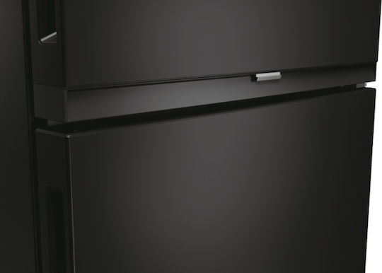 Candy Ψυγειοκαταψύκτης 355lt Total NoFrost Υ185xΠ59.5xΒ66.7εκ. Μαύρος ECN2CQTEB186