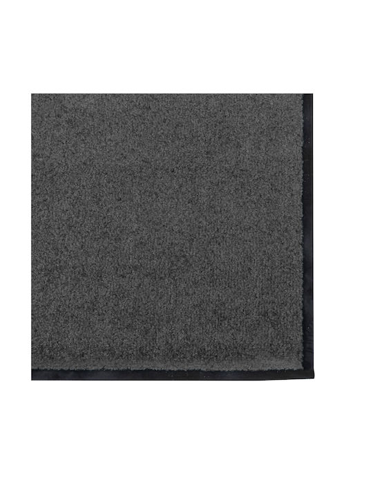 vidaXL Antiderapant Covor De exterior Rectangular Cărbune de lemn