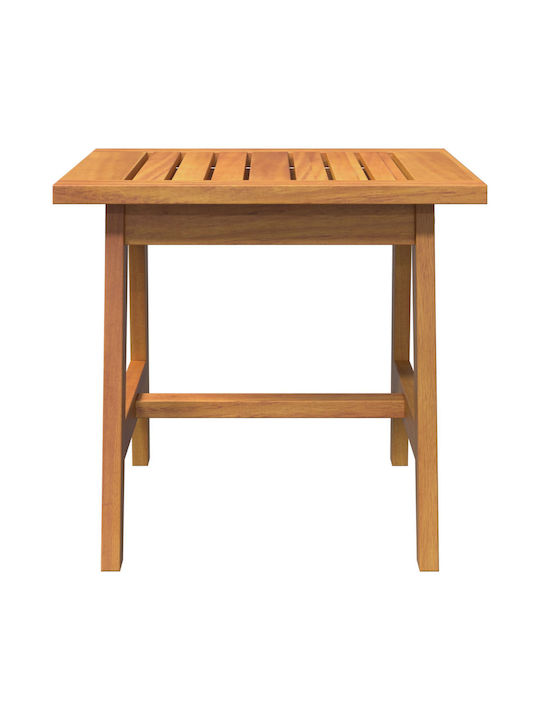 Sitting Room Table for Small Outdoor Spaces Made of Acacia Acacia 45x45x40cm