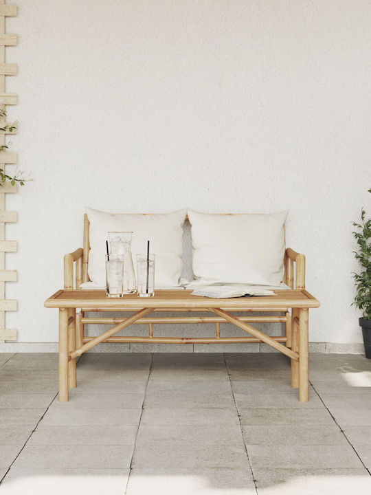 Masa Masa de lounge pentru spații exterioare de bambus 110x50x43buc