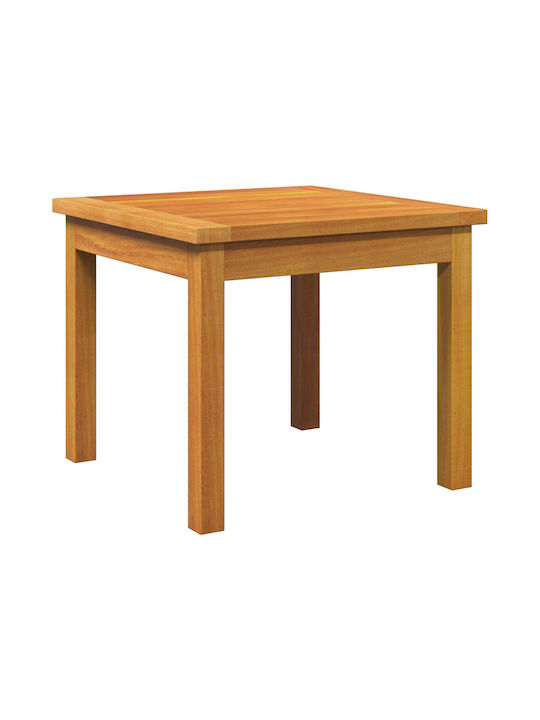 Sitting Room Table for Small Outdoor Spaces Made of Acacia Acacia 45x45x38cm