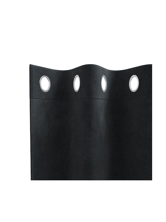 vidaXL vidaXL Verdunkelungsvorhänge Mit Grommets Schwarz 140x225cm
