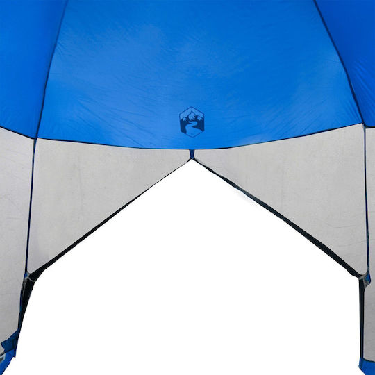 vidaXL Summer Camping Tent Blue for 5 People 320x320x218cm