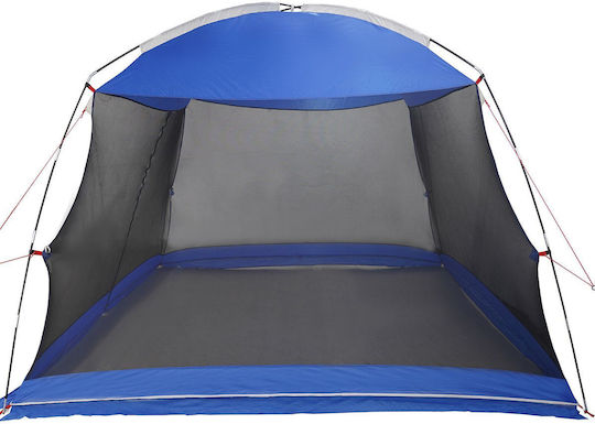 vidaXL Summer Camping Tent Blue for 5 People 320x320x218cm