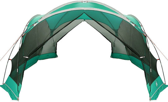 vidaXL Green Camping Tent for 4 People 434x434x230cm