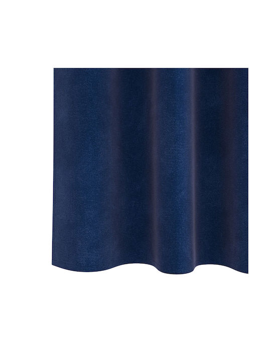 vidaXL Set Of Blue Blackout Curtains With Pencil Pleat 140x225cm