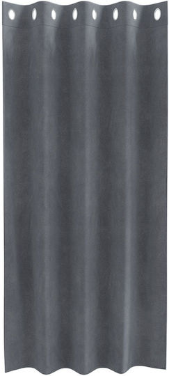 vidaXL vidaXL Vorhänge Fenster mit Grommets Grau 140x175cm