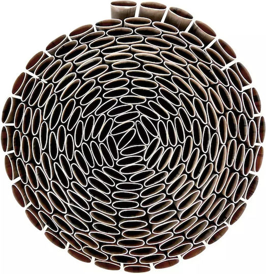 Καλαμωτή Pvc 10mm Διπλής Όψης Καφέ Καλαμωτη Pvc 10mm 100 Y X 300εκ Καφε 54134