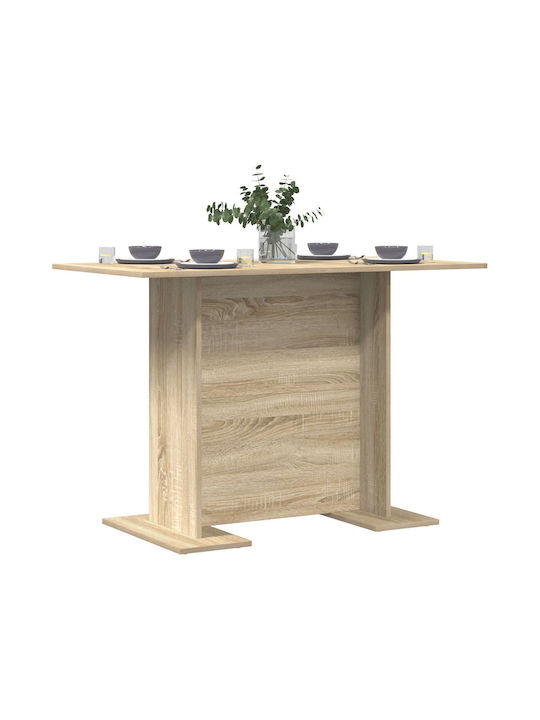 Masă Sala de mese din Lemn Masiv Beech 110x60x75buc