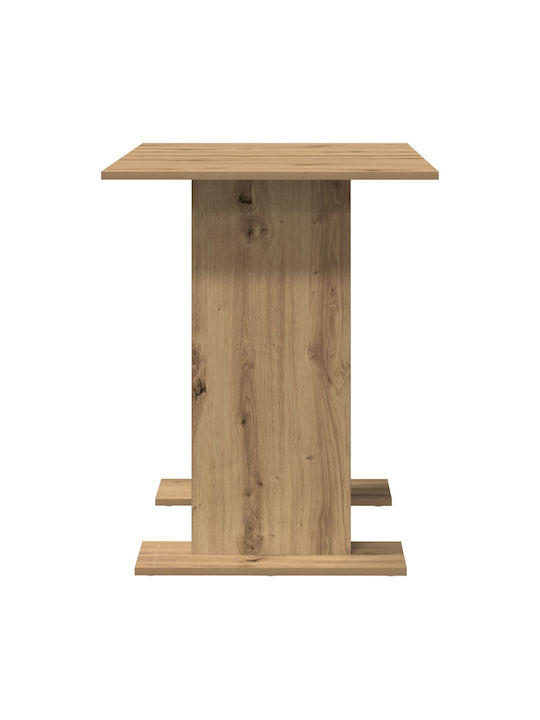 Table Dining Room Wooden Oak 110x60x75cm