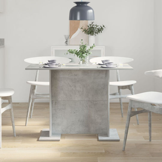 Tisch Speisesaal Holz Gray 110x60x75cm