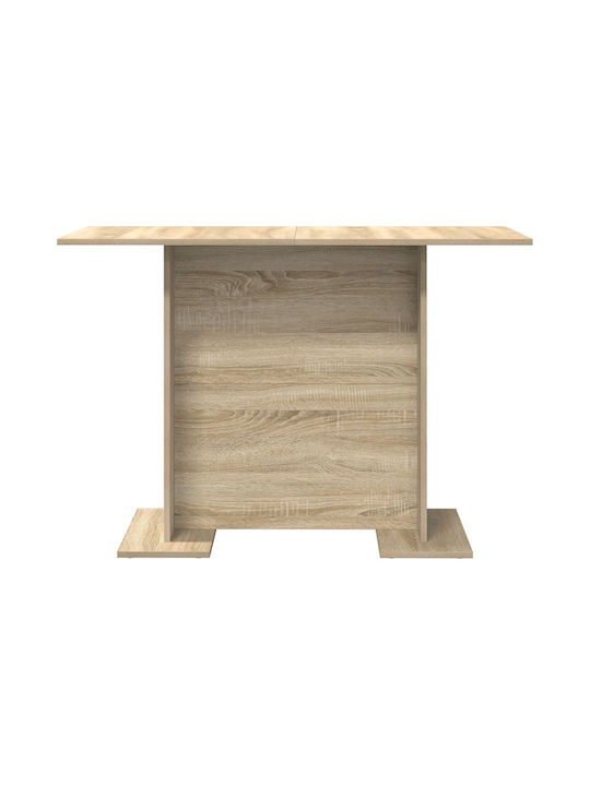 Masă Sala de mese din Lemn Masiv Beech 110x60x75buc