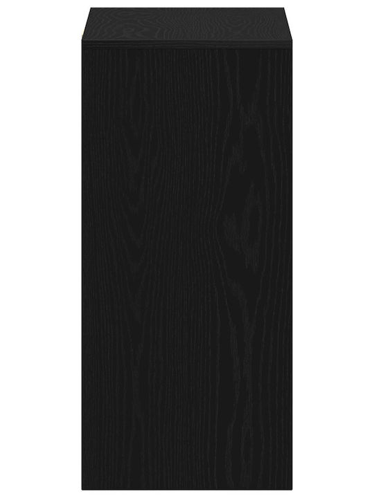 Бюро Дървено Черно Дъб 102.5x35x75см