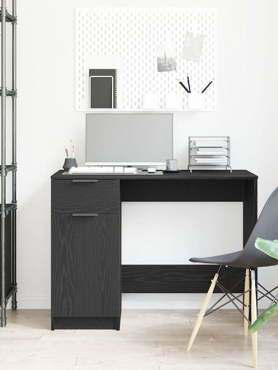Schreibtisch Holz Black 100x50x75cm