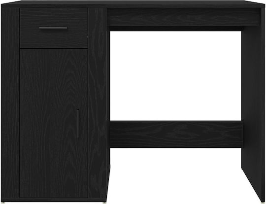 Schreibtisch Holz Black Oak 100x49x75cm
