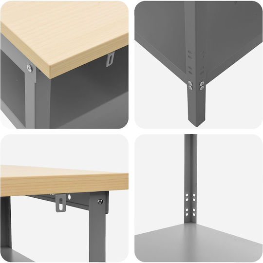vidaXL Πάγκος Εργασίας 55x85x100cm 2τμχ 3321390