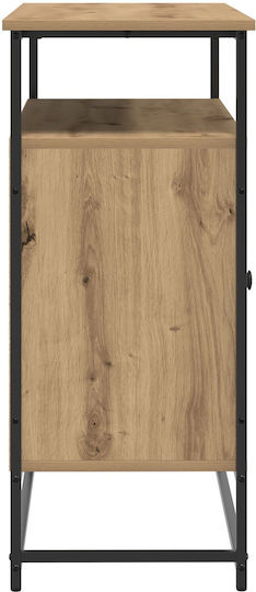 Κονσόλα από Ξύλο & Μέταλλο Artisan Oak Μ100xΠ35xΥ80εκ.