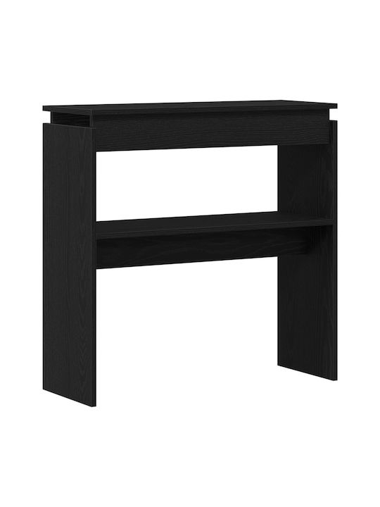 Конзолна маса Дървена Black Oak Д80xШ30xВ80cm