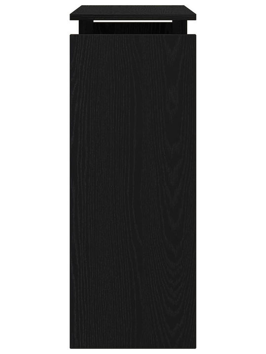 Конзолна маса Дървена Black Oak Д80xШ30xВ80cm