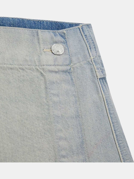 Kids' Denim Skirt Blue
