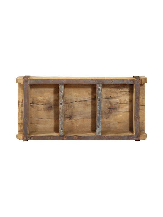vidaXL Ξύλινο Κουτί Αποθήκευσης Καφέ 30x14x9cm 4τμχ