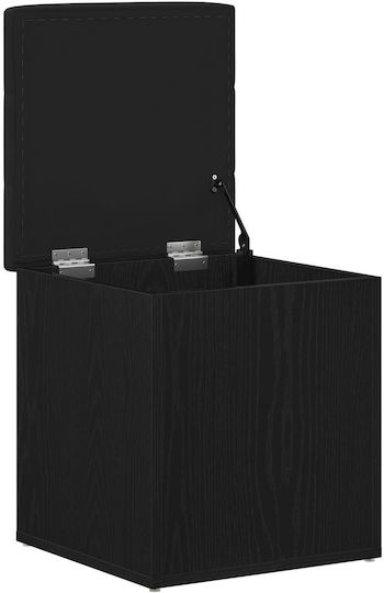 Табуретка Дневна стая с Място за Съхранение Дърво Black Oak 40x40x45бр