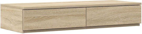 vidaXL Bettkasten aus Holz Oaks 80x36.5x16.5cm