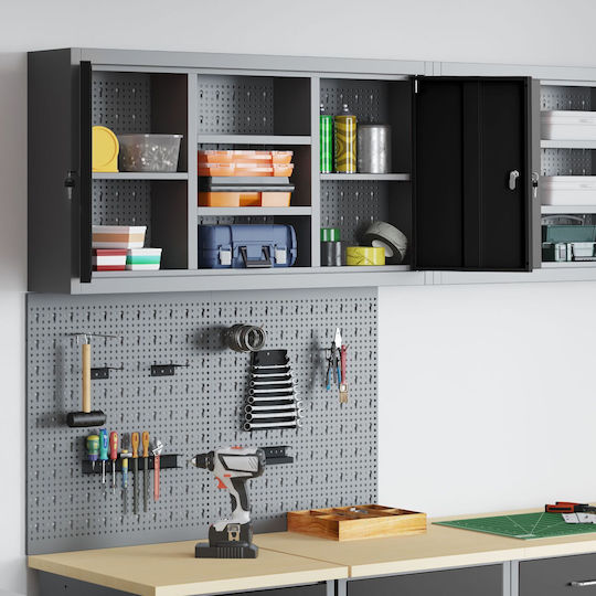 vidaXL Perforierte Wand 3 Stück 3321404
