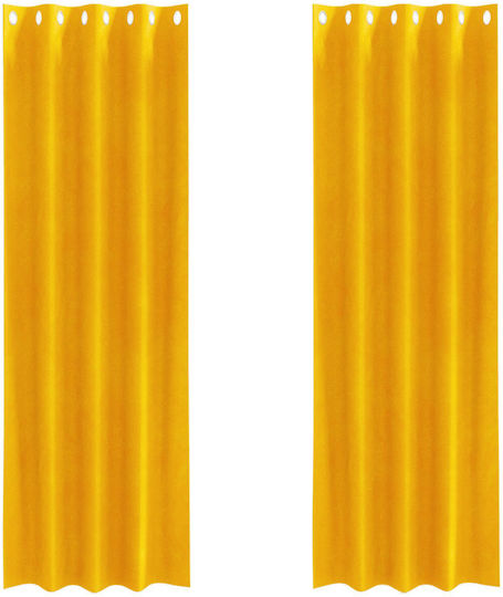 vidaXL Window Curtains With Grommets vidaXL Window Curtains With Grommets