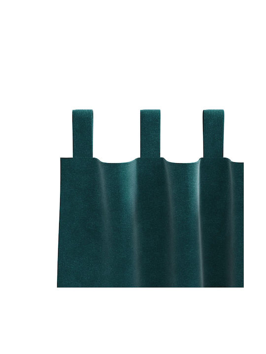 vidaXL Green Window Curtain Set with Pencil Pleat 140x260cm