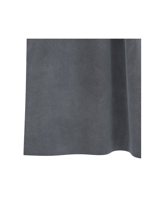 vidaXL vidaXL Set Vorhänge Fenster mit Obere Registerkarte Schwarz 140x260cm