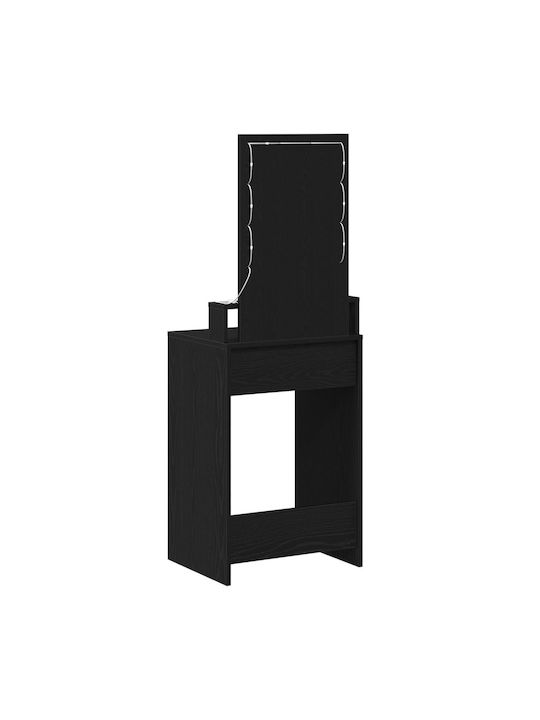 Тоалетна за грим Дървена Black Oak с Огледало 50x41x140бр