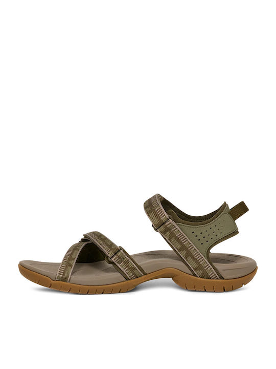 Verra Women's Flat Sandals Sporty Khaki