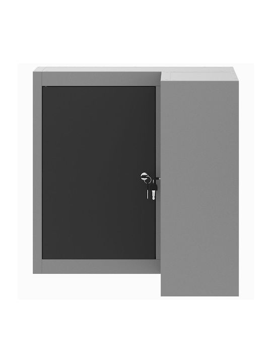 Черно 55x55x55см.