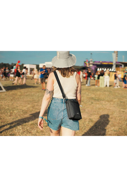 Crossbody Ανδρική Τσάντα Στήθους Μαύρη