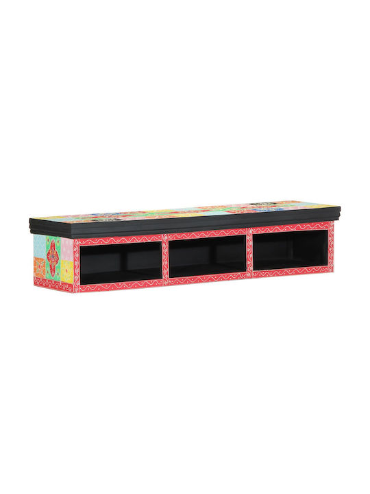 Shelf Wall Colorful 100x30x22cm