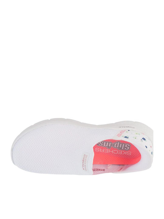 GO WALK Flex Дамски Slip-On Бели
