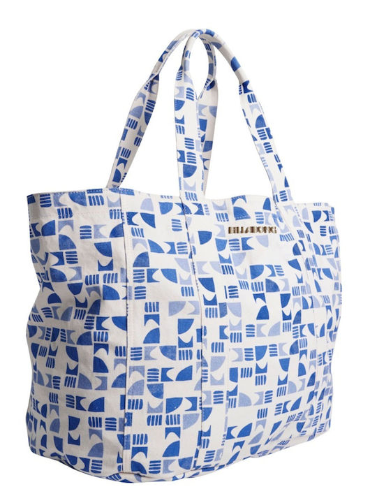 Billabong Cool Tide Coast Fabric Beach Bag with Toiletry Bag Blue